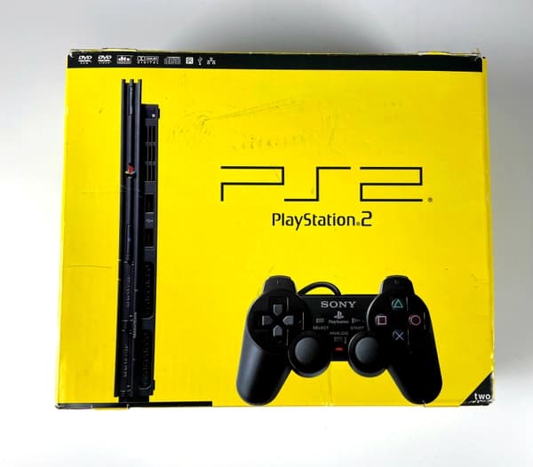 PlayStation 2 PS2 Slim SCPH-70004 Console Complete