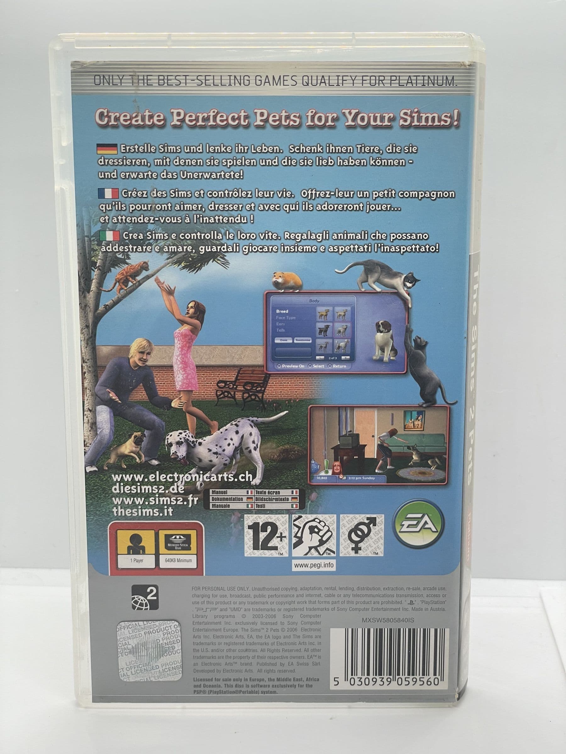 The Sims 2 Pets PSP