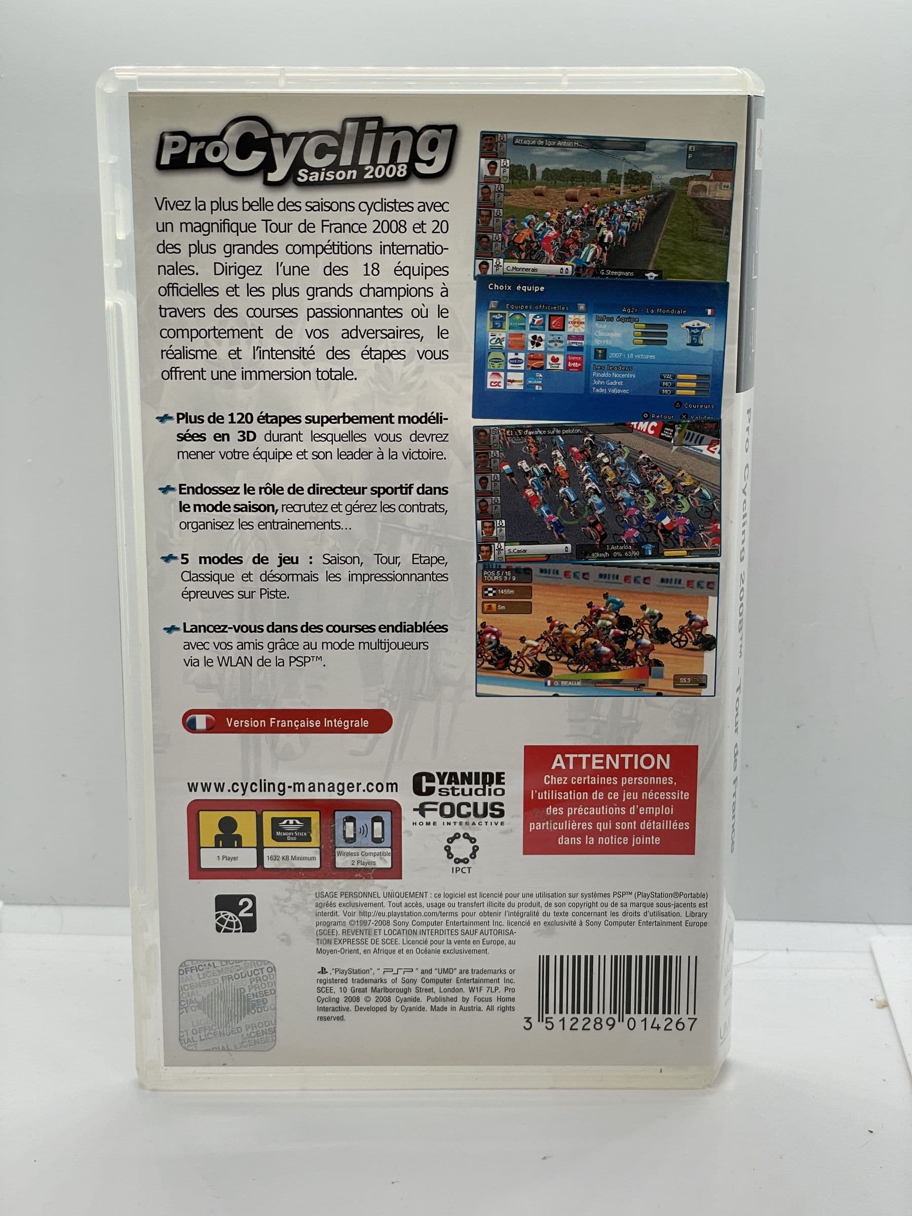 Pro Cycling 2008 PSP