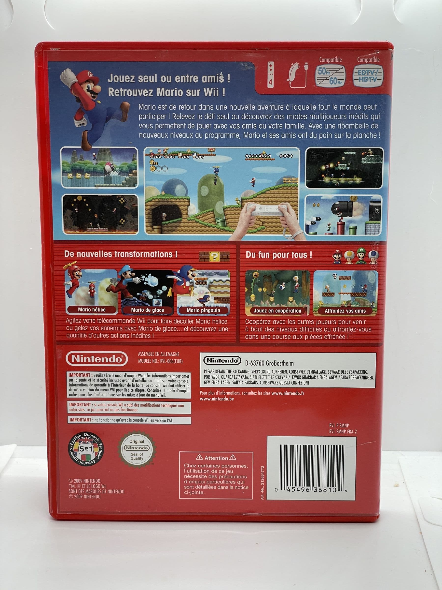 New Super Mario Bros Nintendo Wii