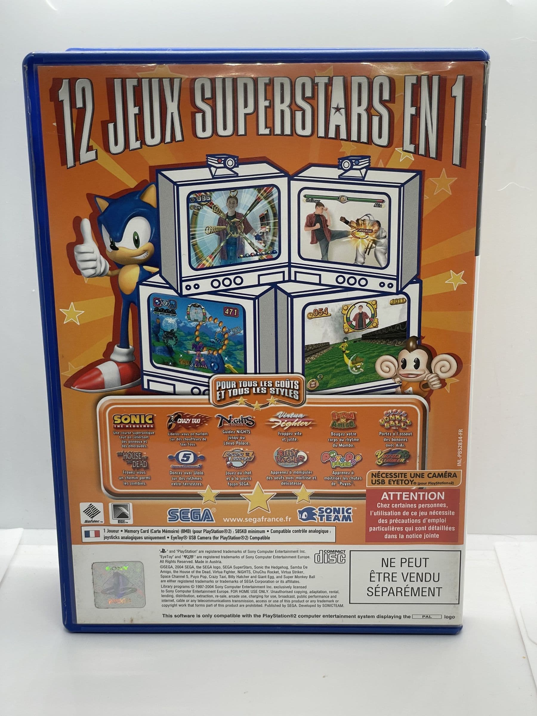 SEGA SuperStars PS2