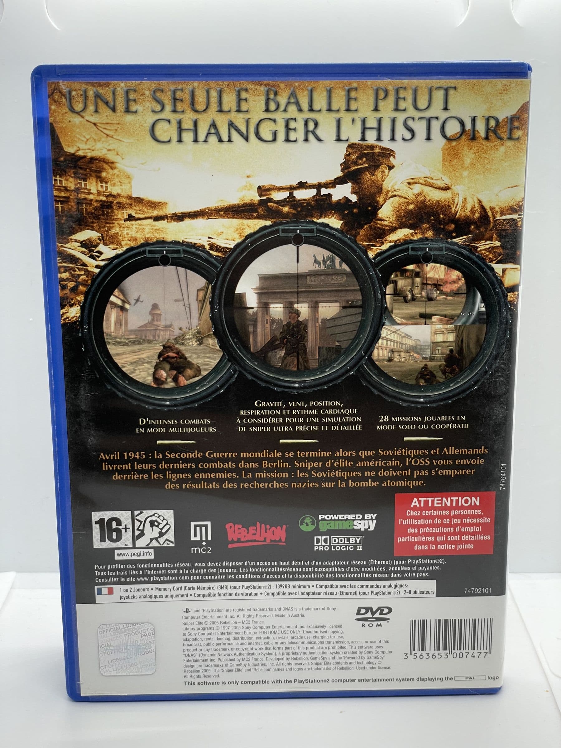 Sniper Elite PS2