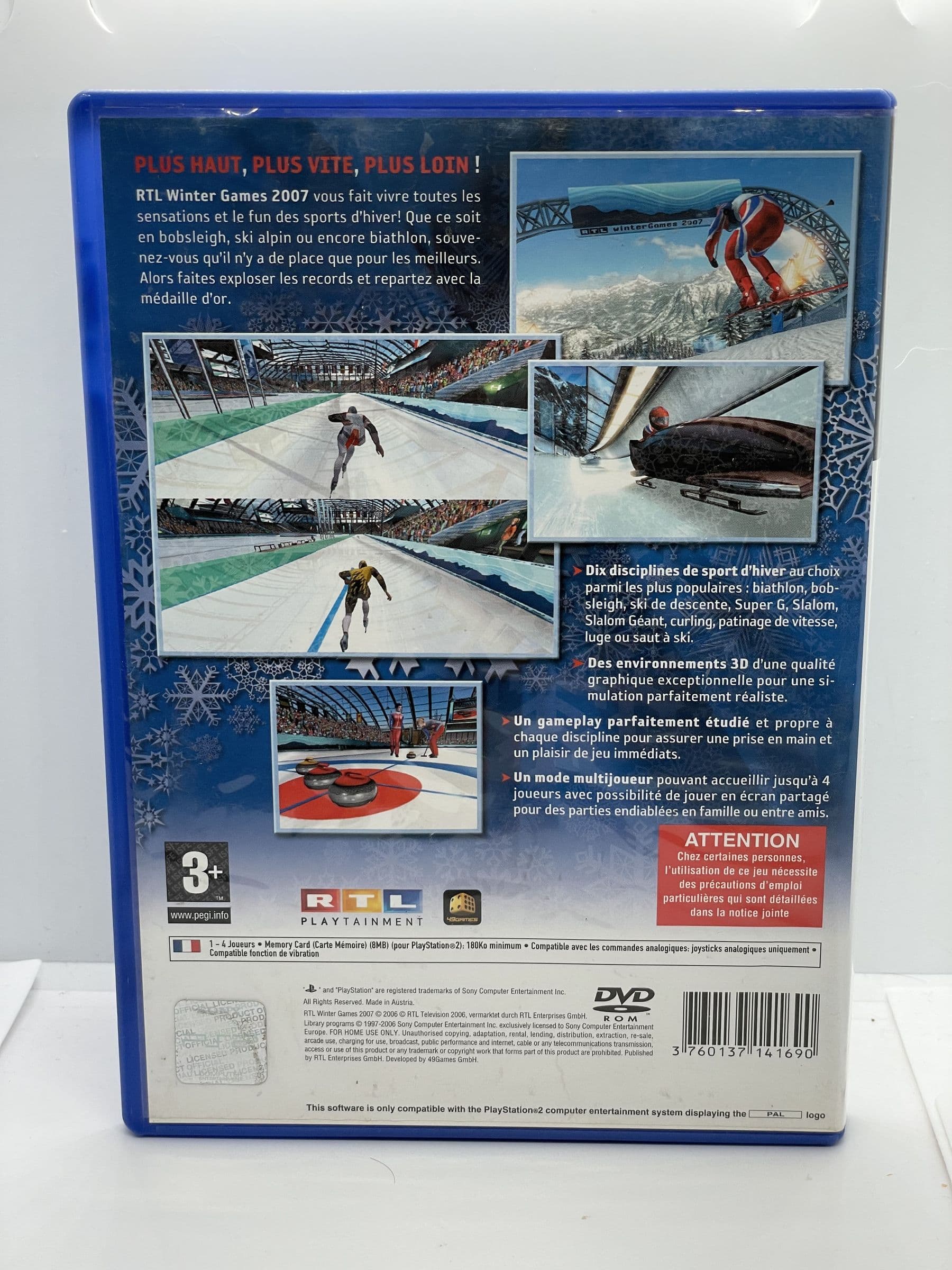 RTL Winter Games 2007 PS2