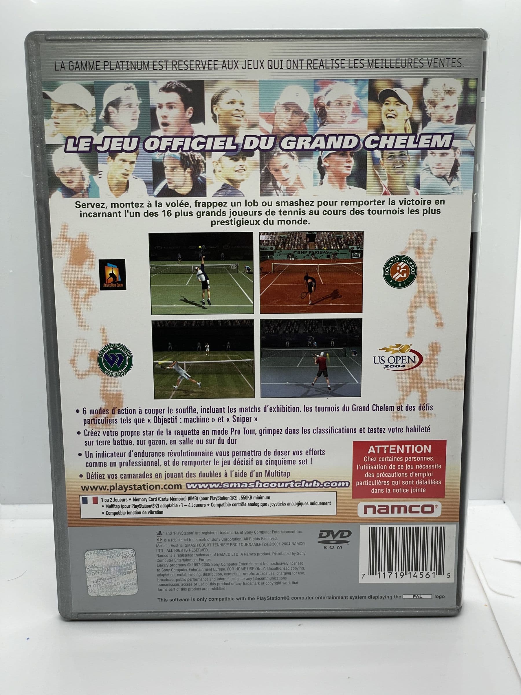 Smash Court Tennis Pro Tournament 2 PS2