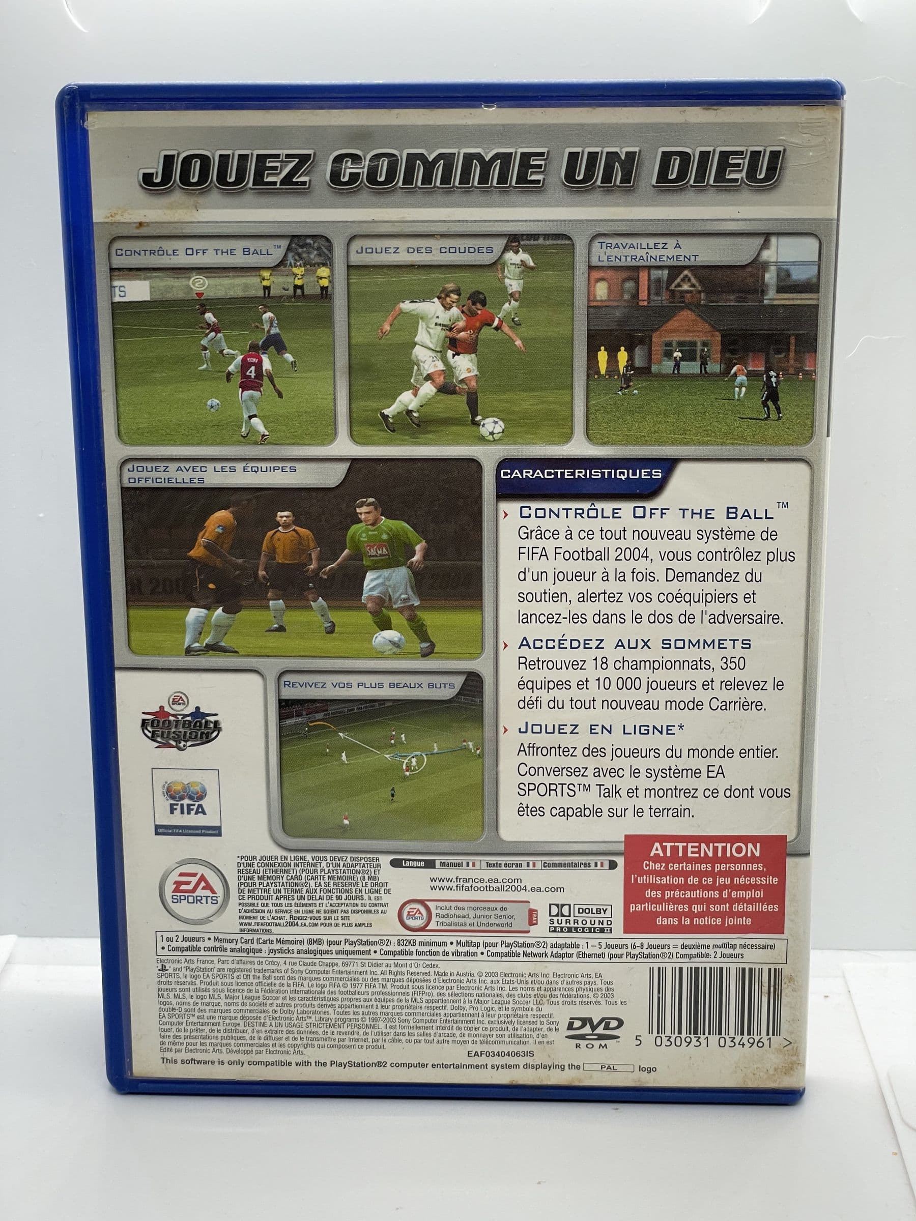 FIFA Football 2004 PS2 (FR)
