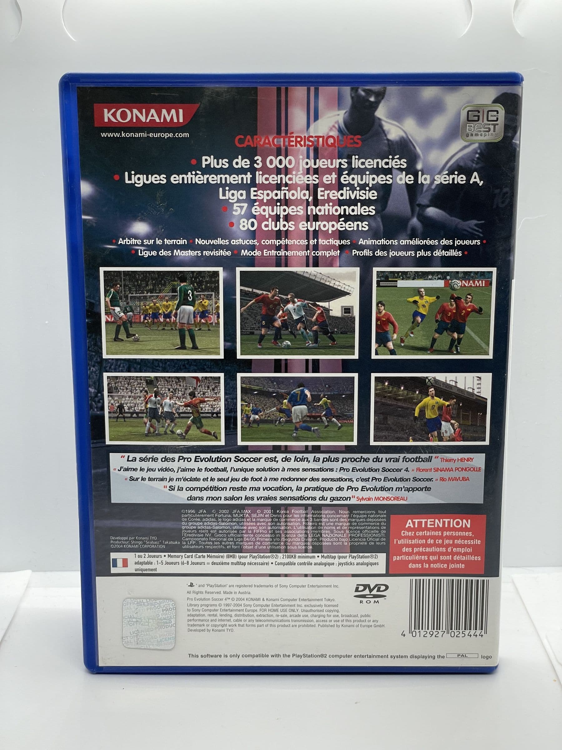 Pro Evolution Soccer 4 PS2