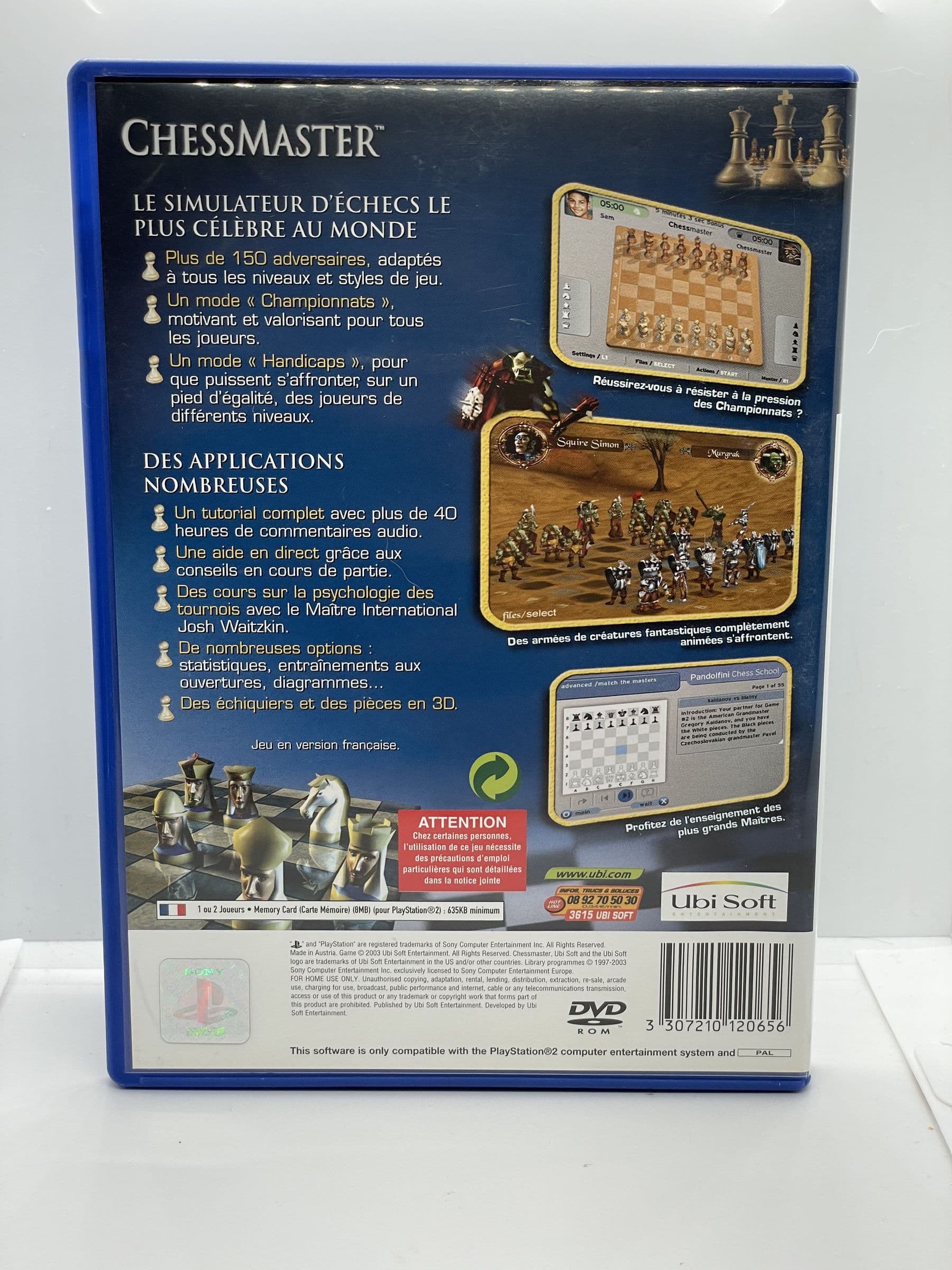 Chessmaster PS2 (FR)