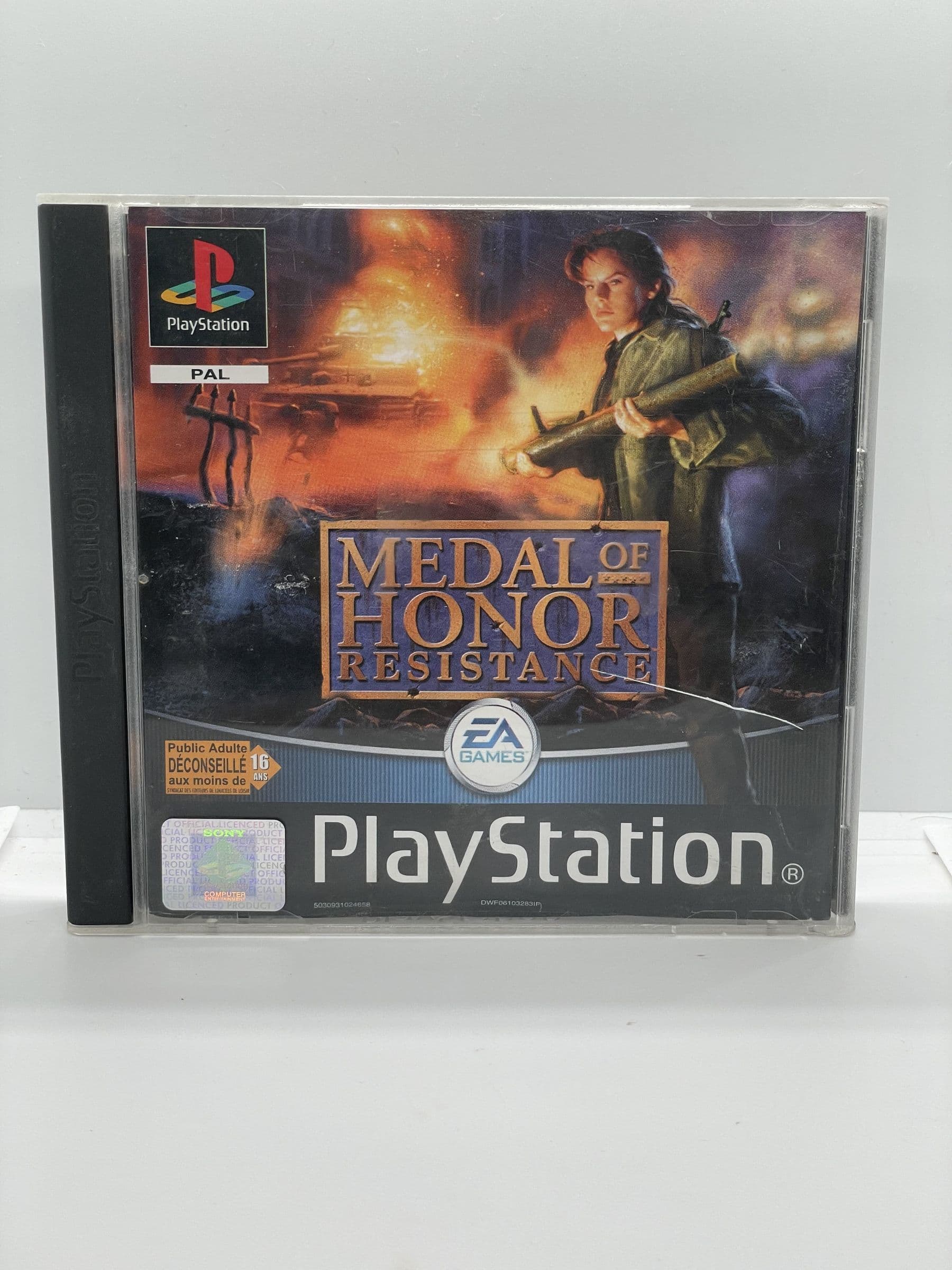 Medal of Honor Resistance PS1 (FR)