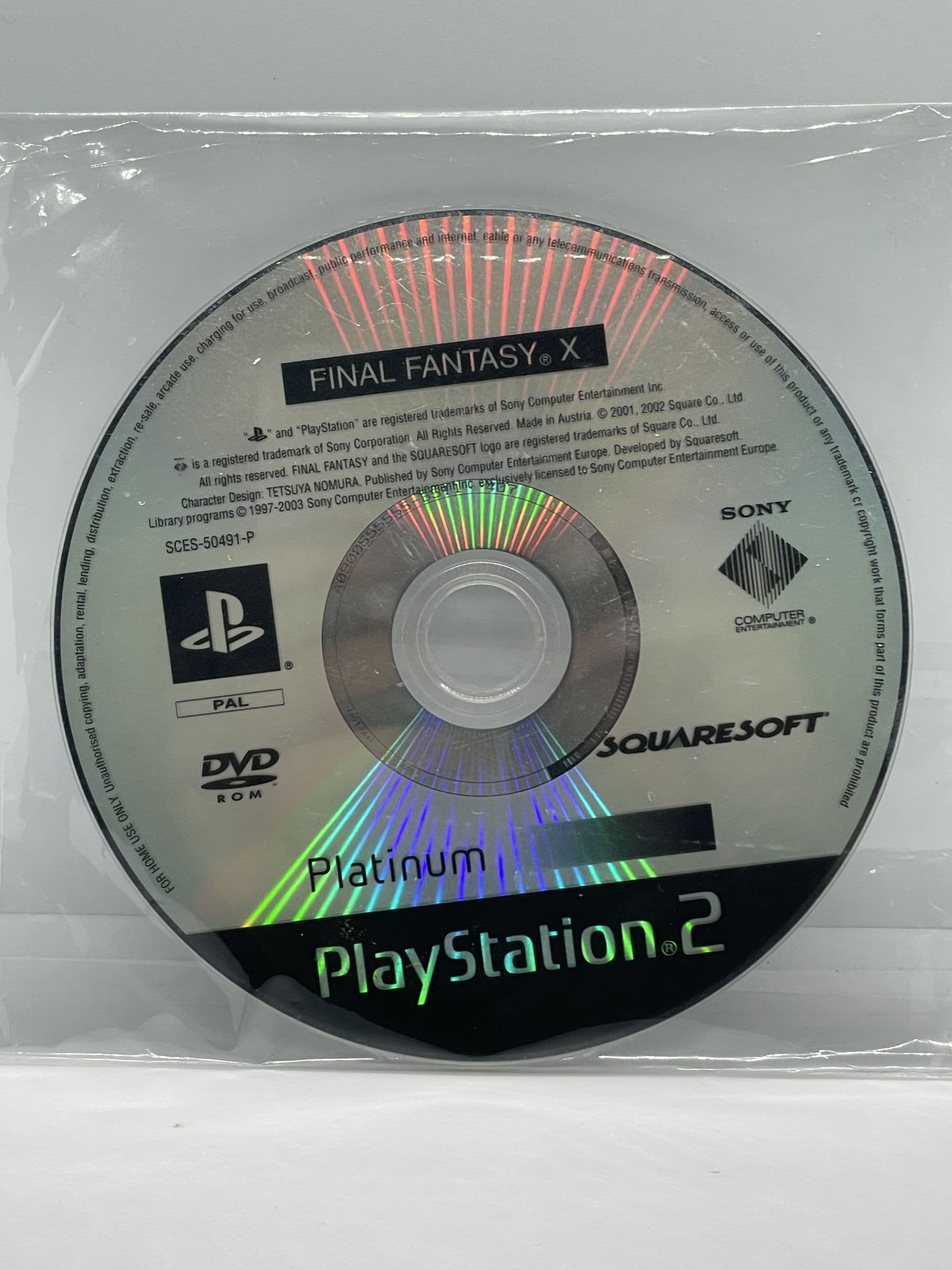 Final Fantasy X PS2 (CD)