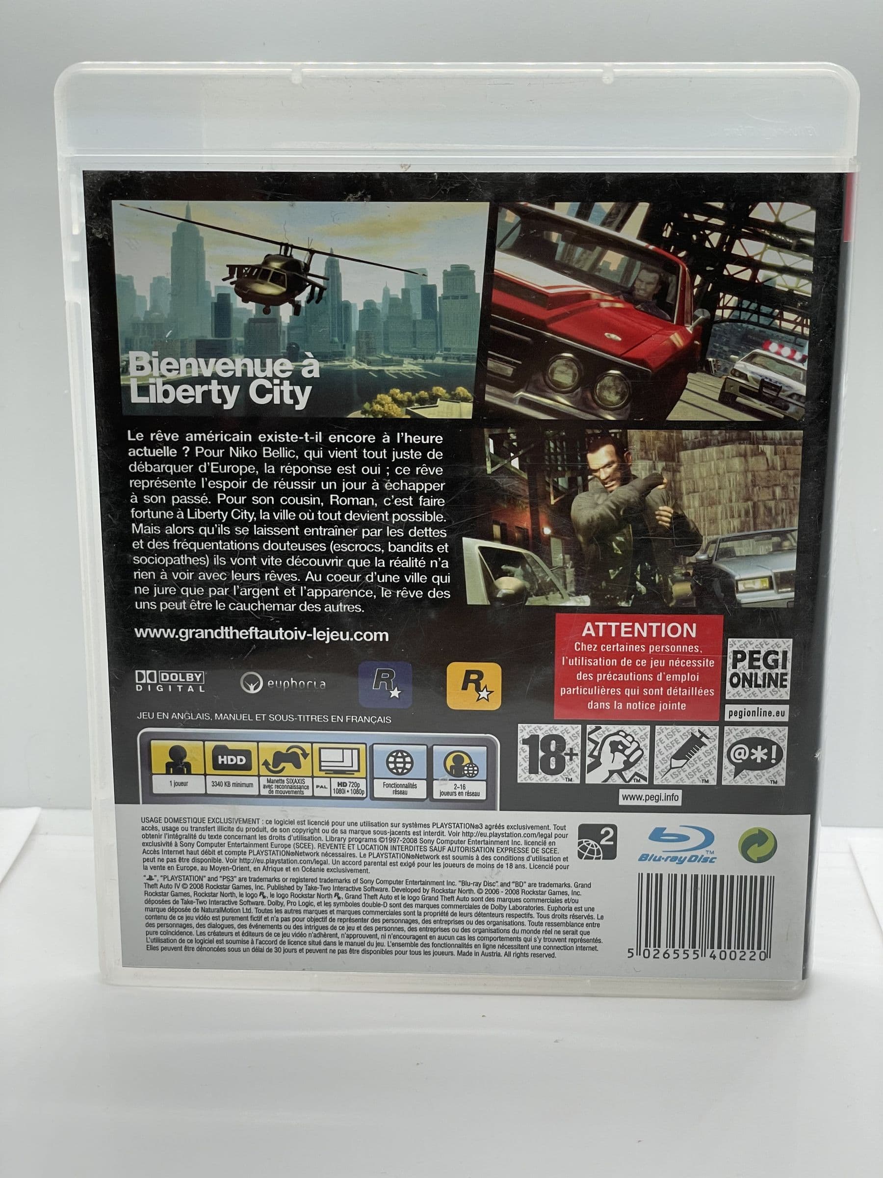 Grand Theft Auto IV PS3