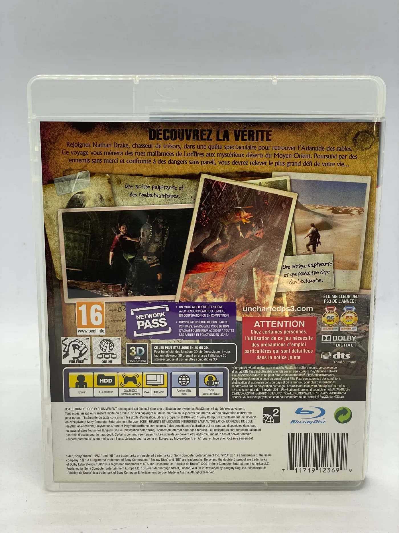 Uncharted 3 PS3