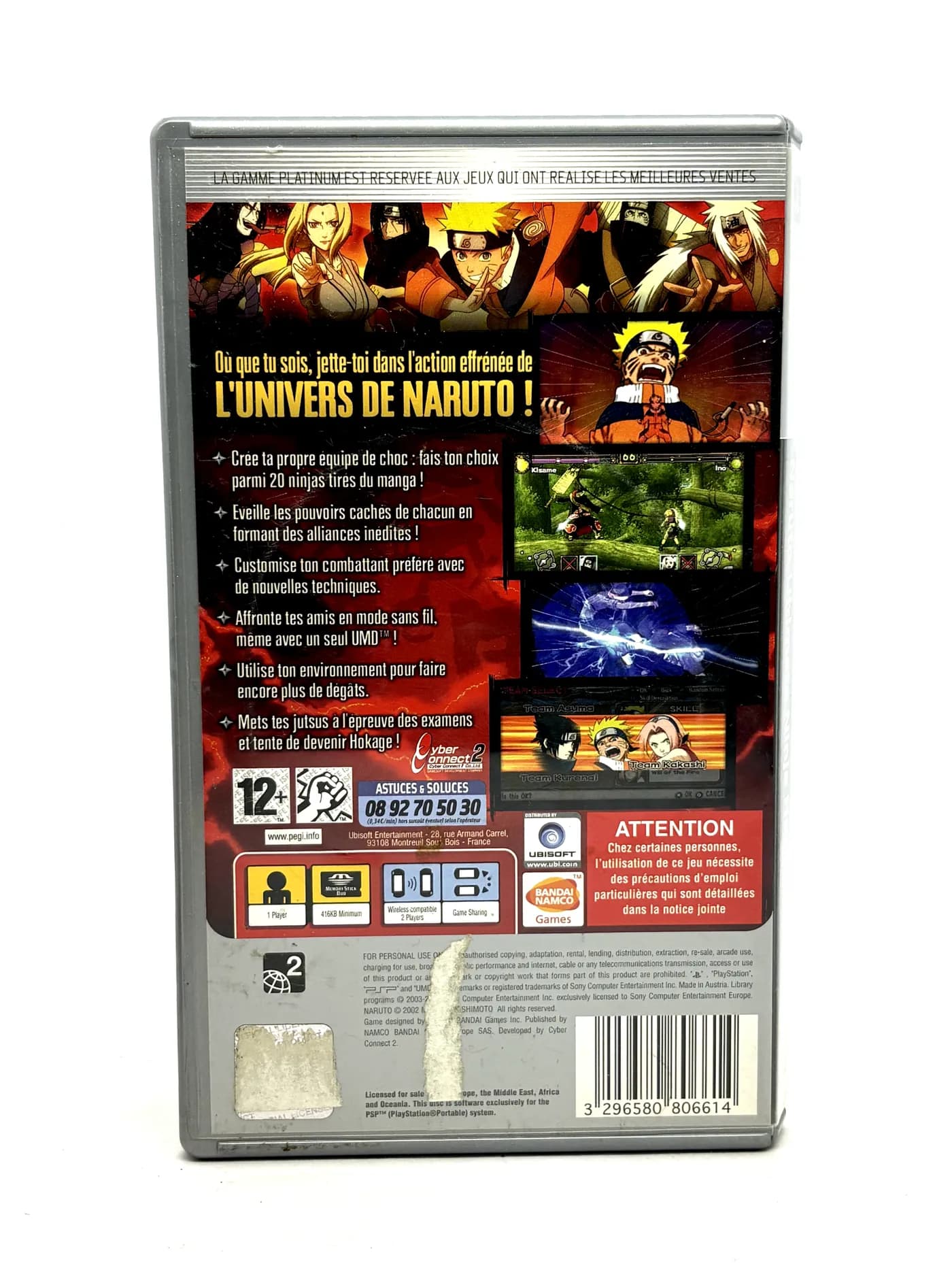 Naruto Ultimate Ninja Heroes PSP