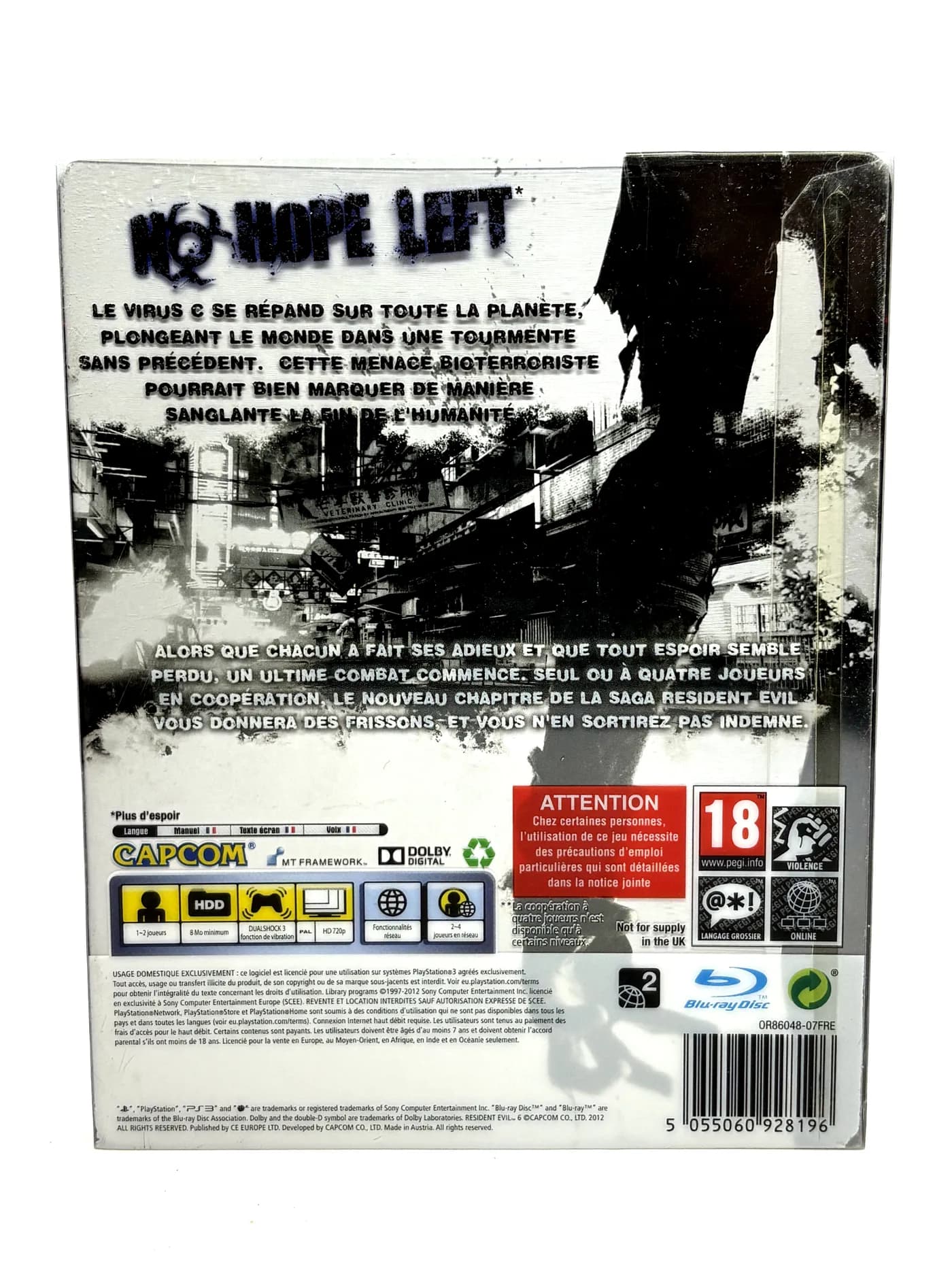 Resident Evil 6 Steelbook PS3