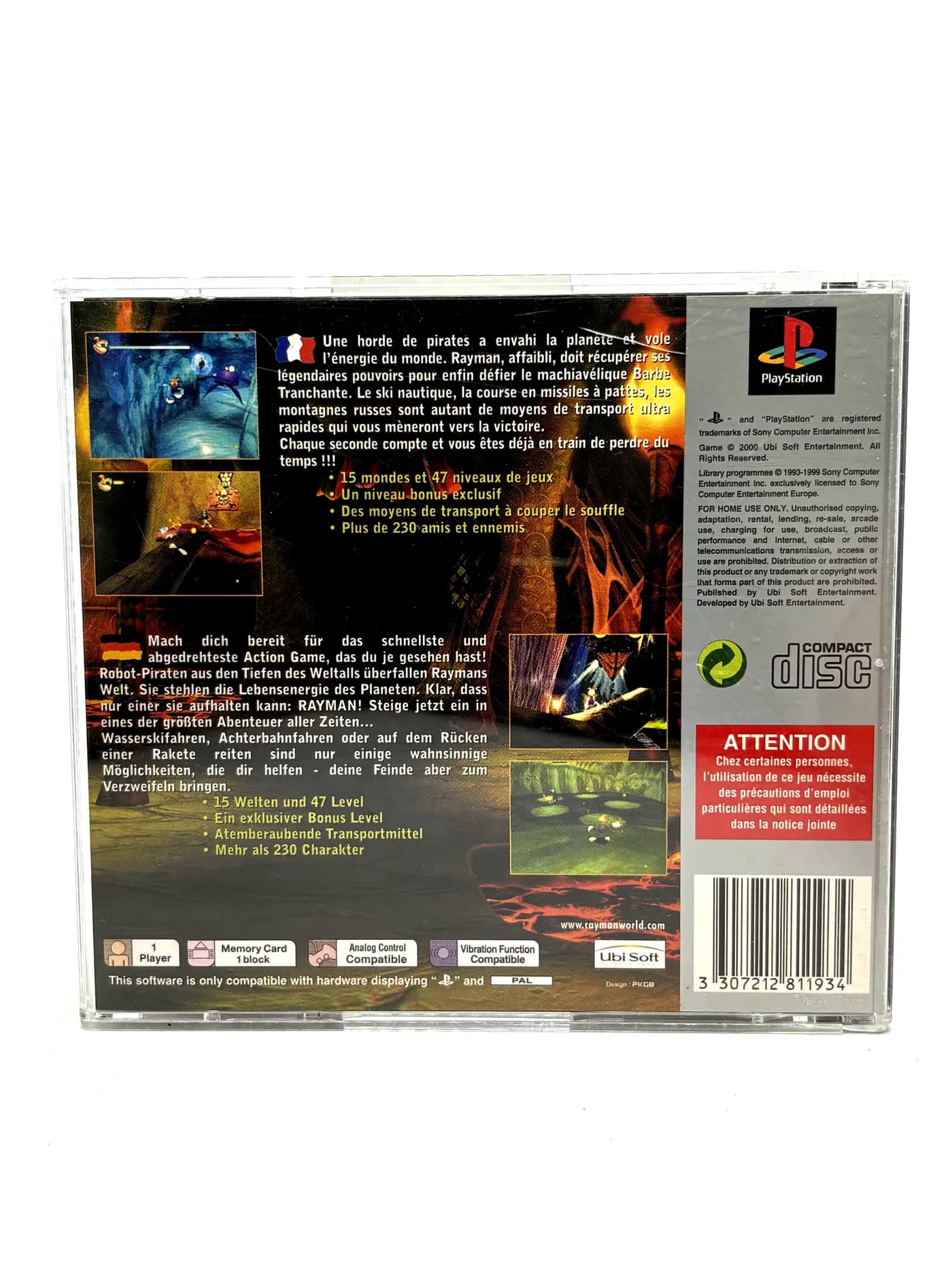 Rayman 2 PS1 PSX (FR)
