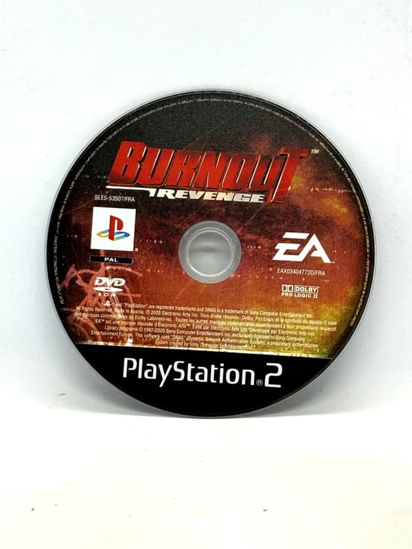 Burnout Revenge PS2 (game only)