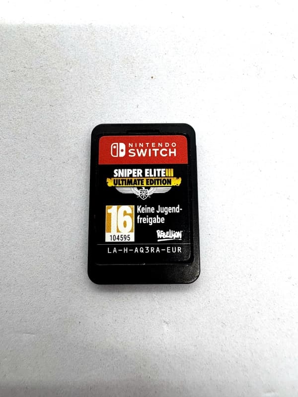 Sniper Elite III Ultimate Edition Nintendo Switch (sama gra)