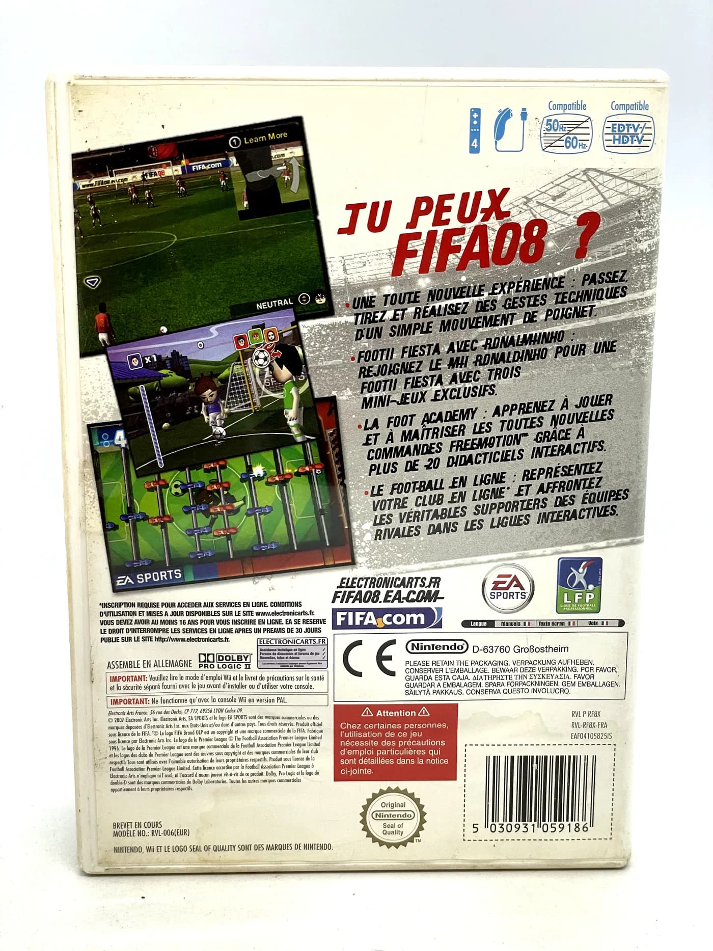 FIFA 08 Nintendo Wii