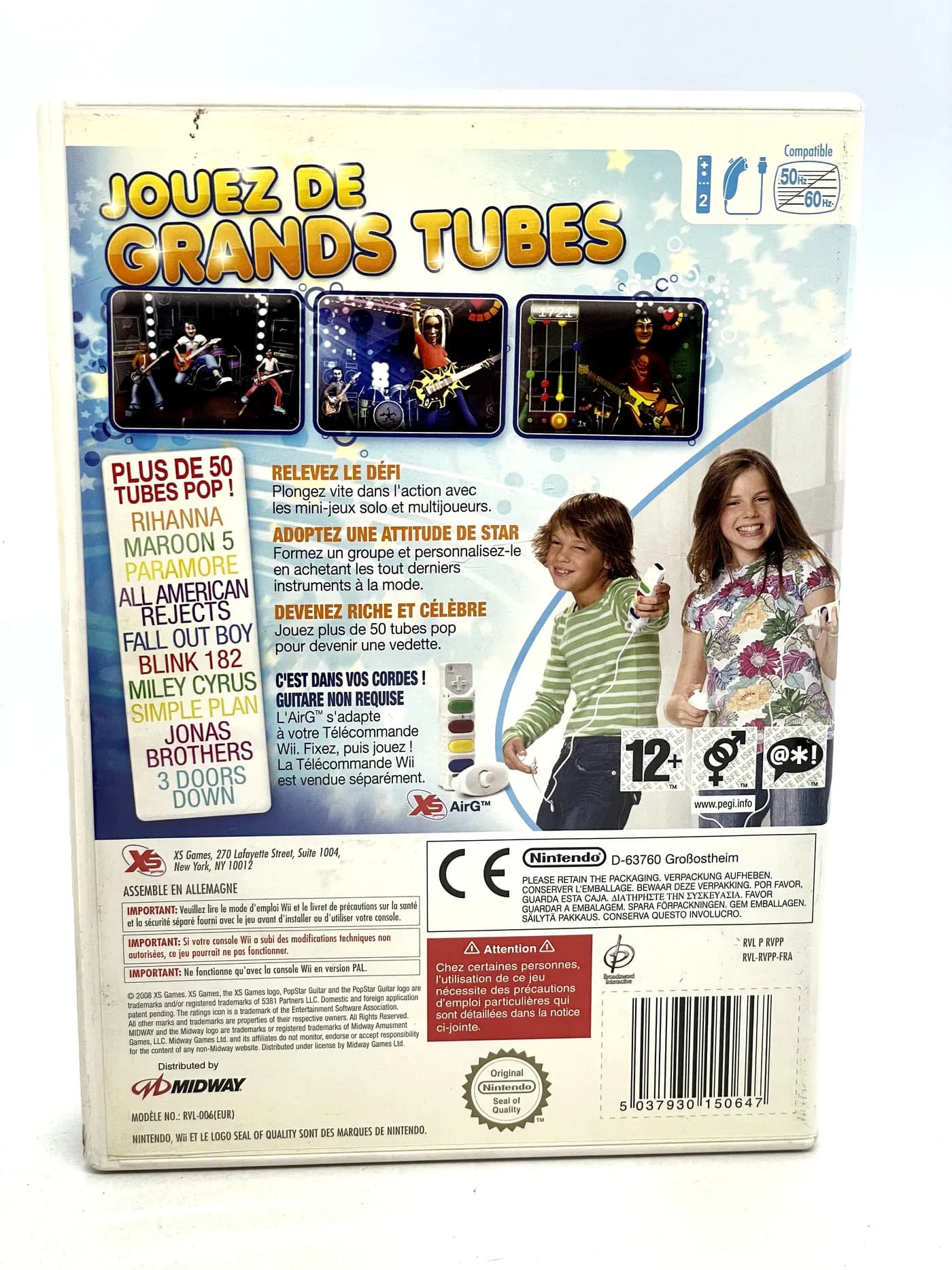 Popstar Guitar Nintendo Wii
