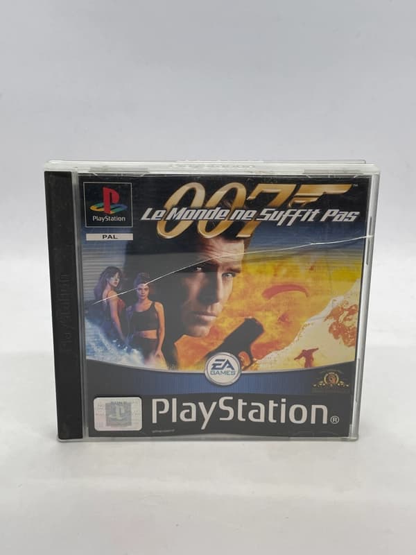 007 The World Is Not Enough PS1 PSX (FR)