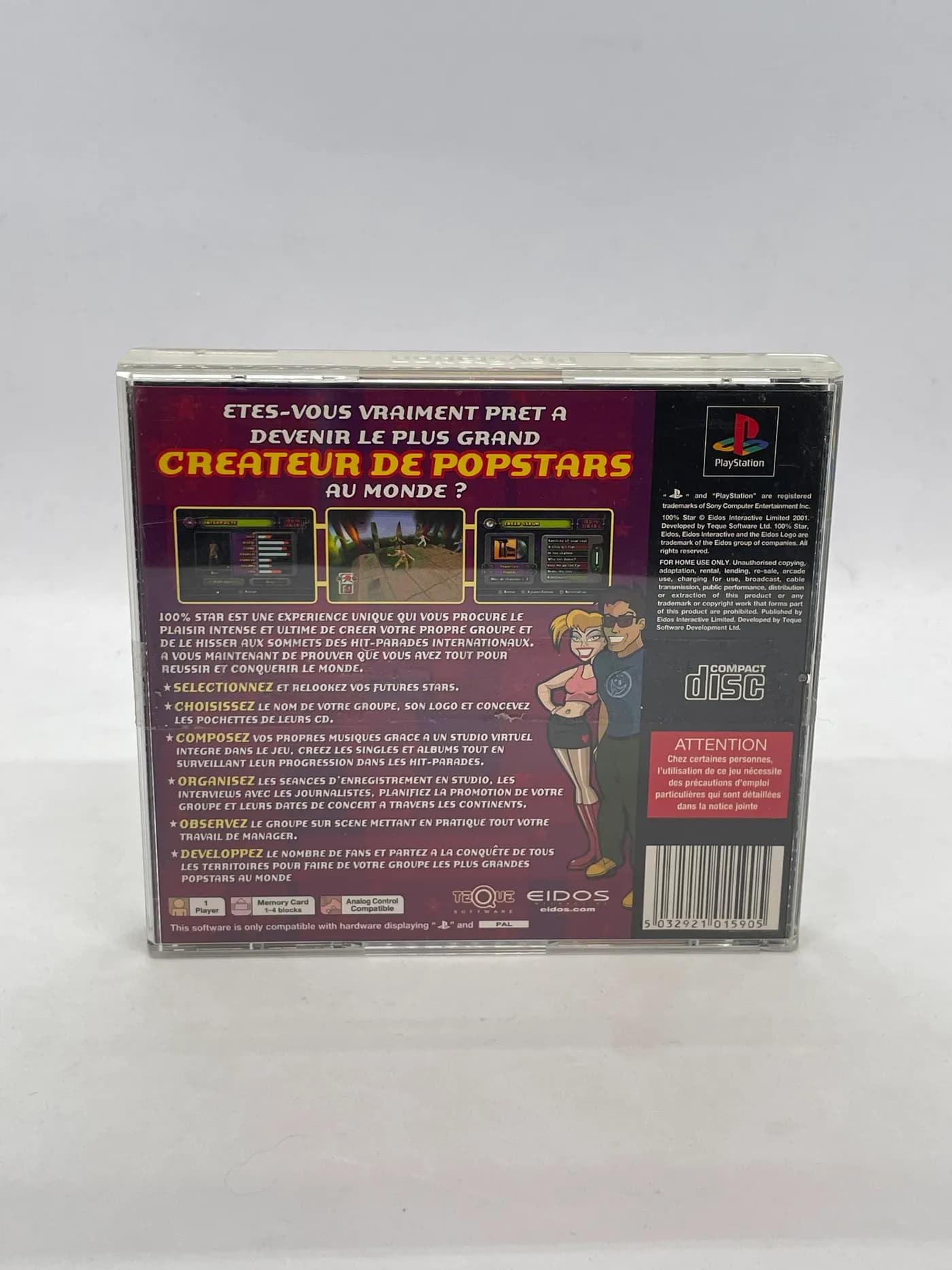 100% Star PS1 PSX (FR)