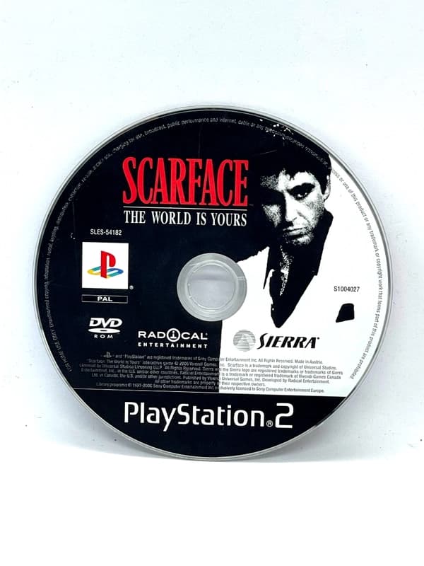 Scarface PS2 (game only)