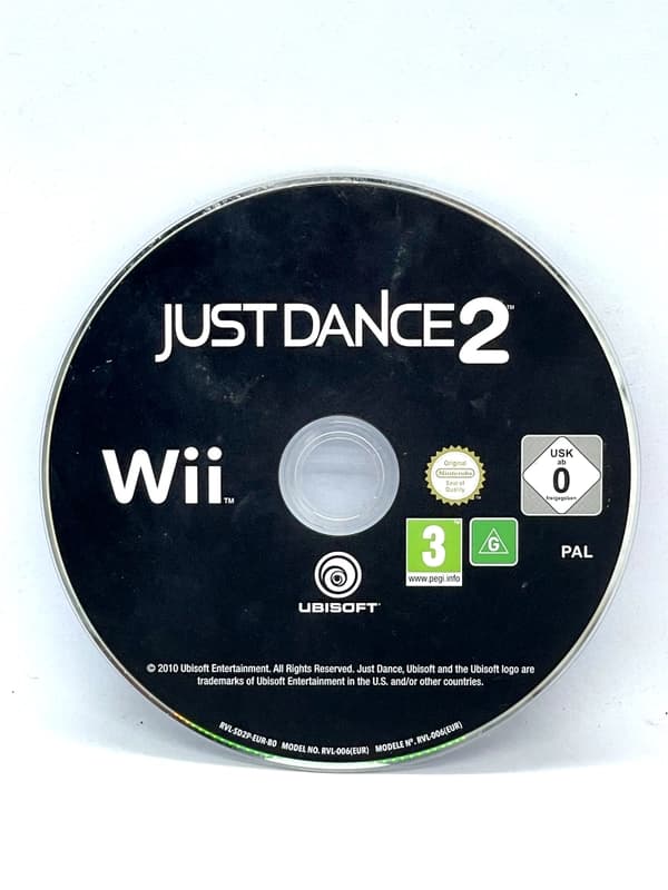 Just Dance 2 Nintendo Wii (game only)