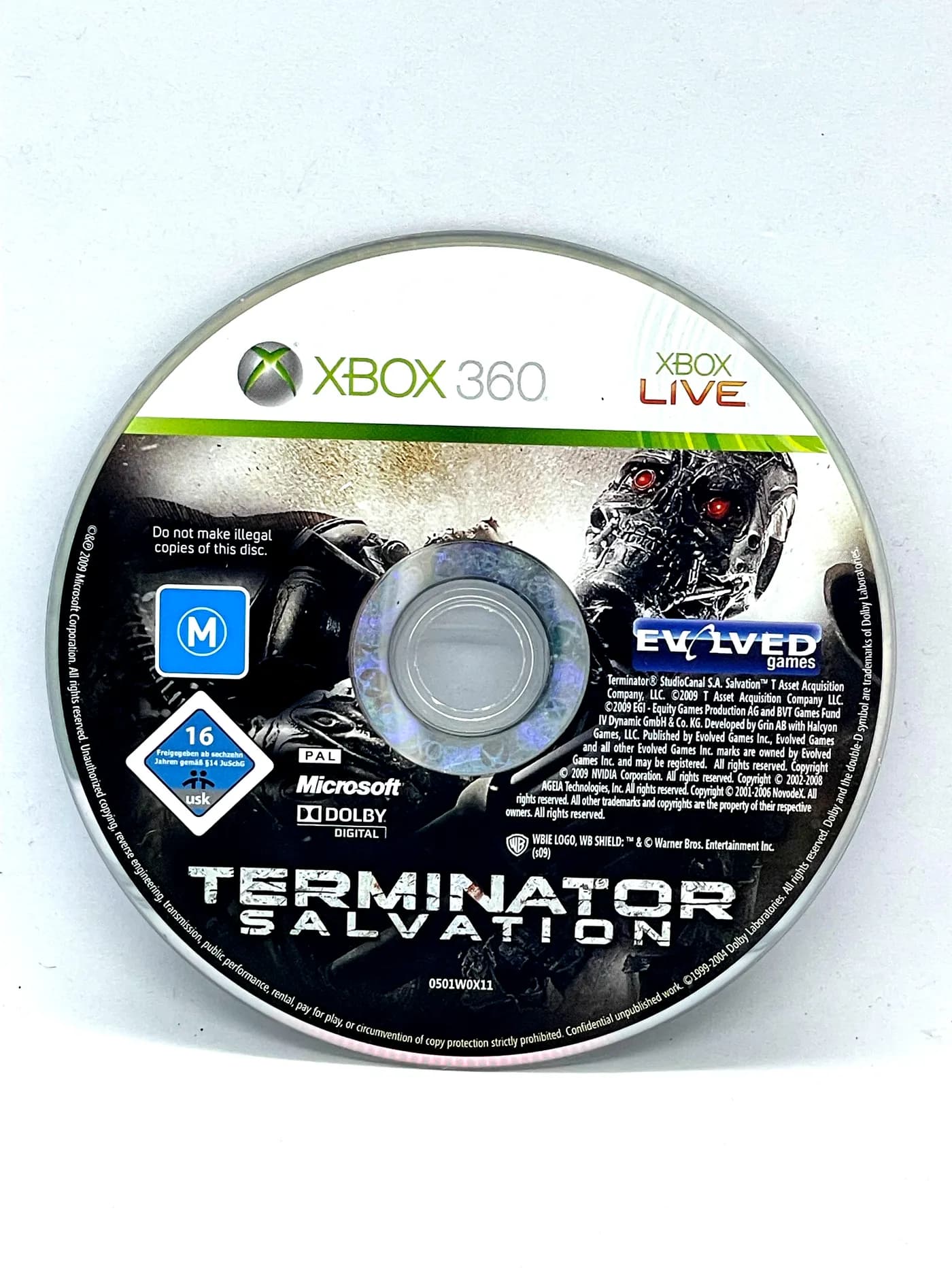 Terminator Salvation Xbox 360 (game only)