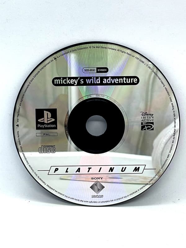 Mickey's Wild Adventure PS1 PSX (game only)