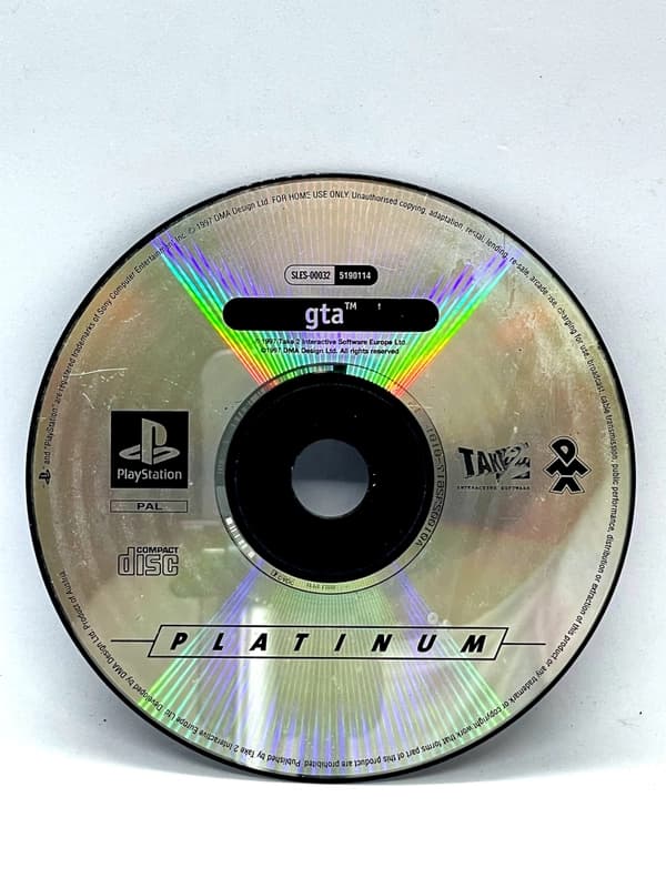 Grand Theft Auto PS1 PSX (game only)