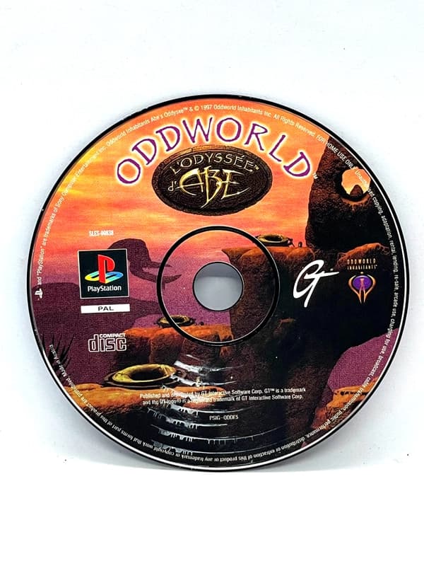 Oddworld Abe's Odyssey PS1 PSX (game only)