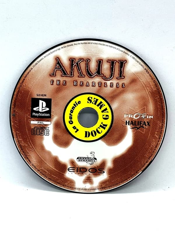 Akuji the Heartless PS1 PSX (game only)