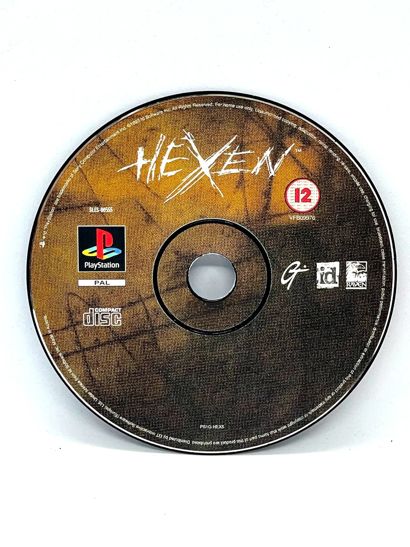 Hexen PS1 PSX (game only)