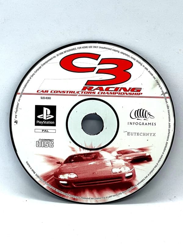Car Construction Championship PS1 PSX (game only)