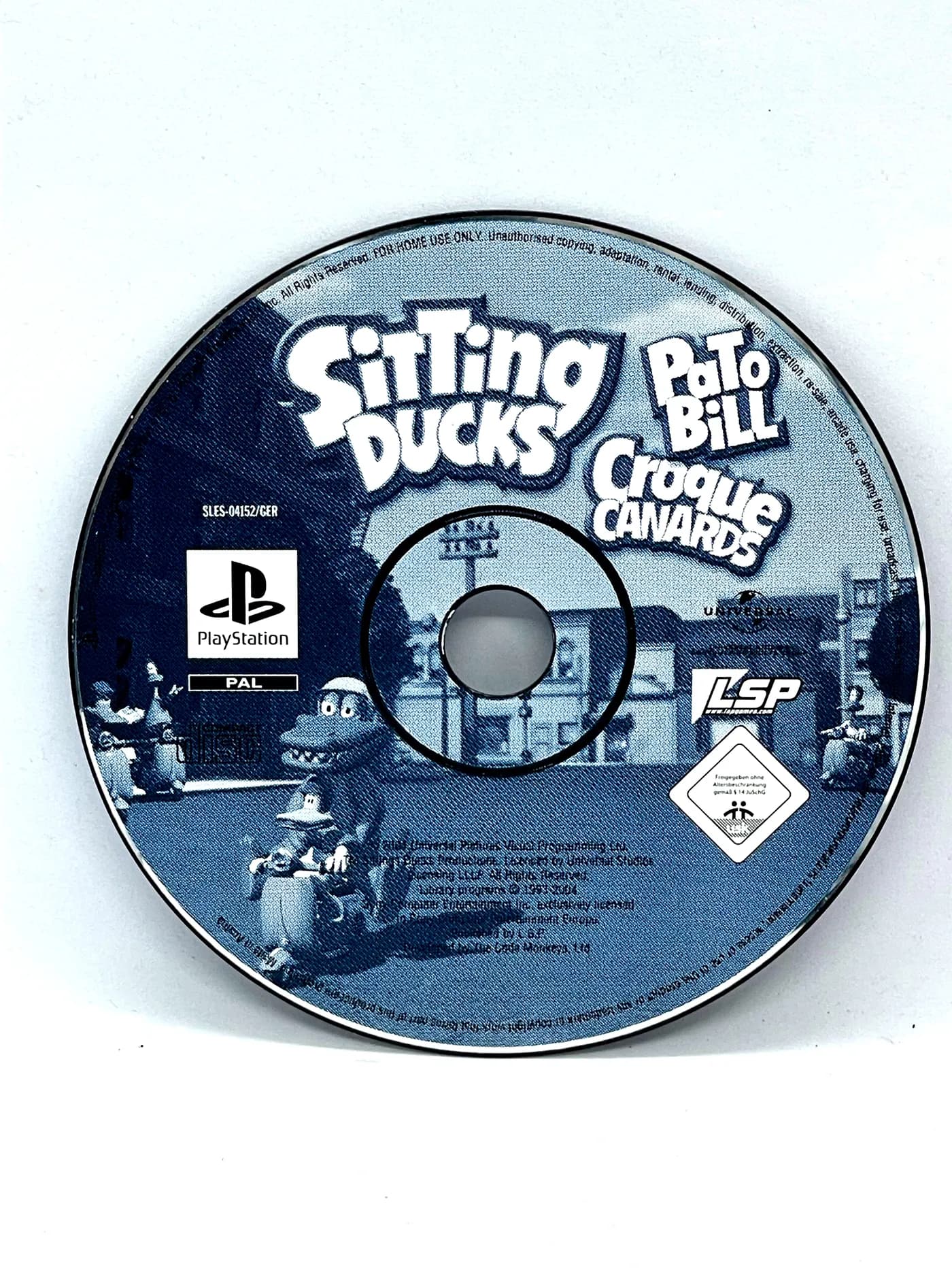 Sitting Ducks PS1 PSX (sama gra)