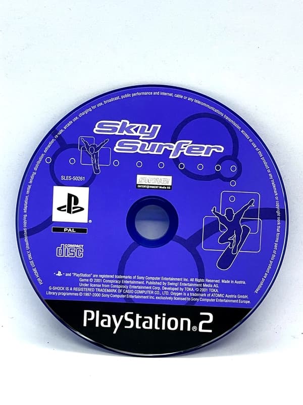 Sky Surfer PS2 (sama gra)