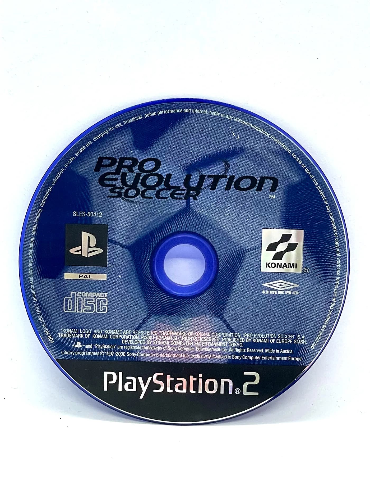 Pro Evolution Soccer PS2 (game only)
