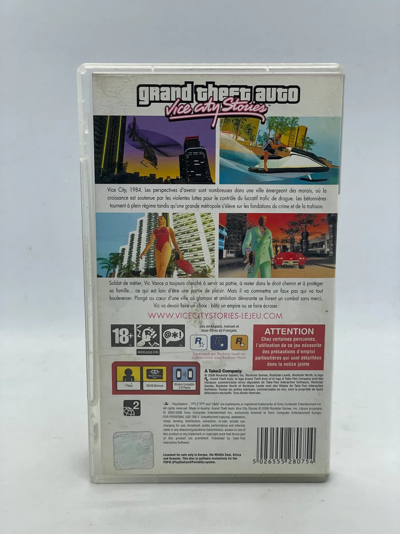 Grand Theft Auto Vice City Stories PSP