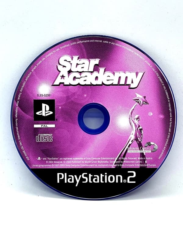 Star Academy PS2 (game only)