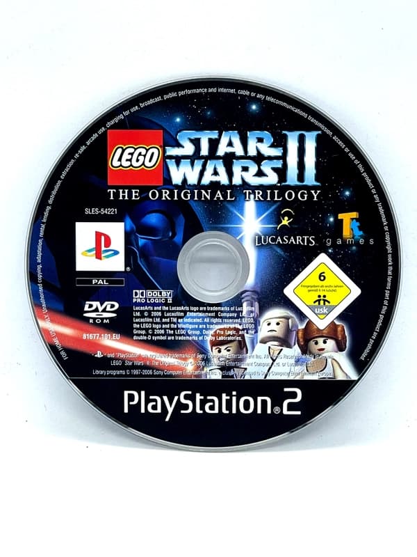 LEGO Star Wars II The Original Trilogy PS2 (game only)