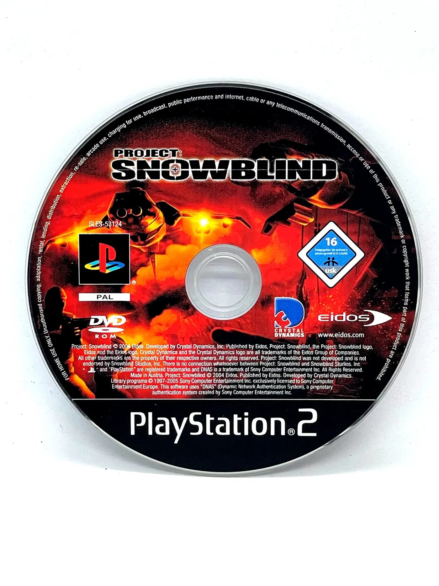 Project Snowblind PS2 (game only)