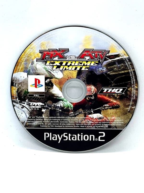 MX vs ATV Extreme Limite PS2 (game only)