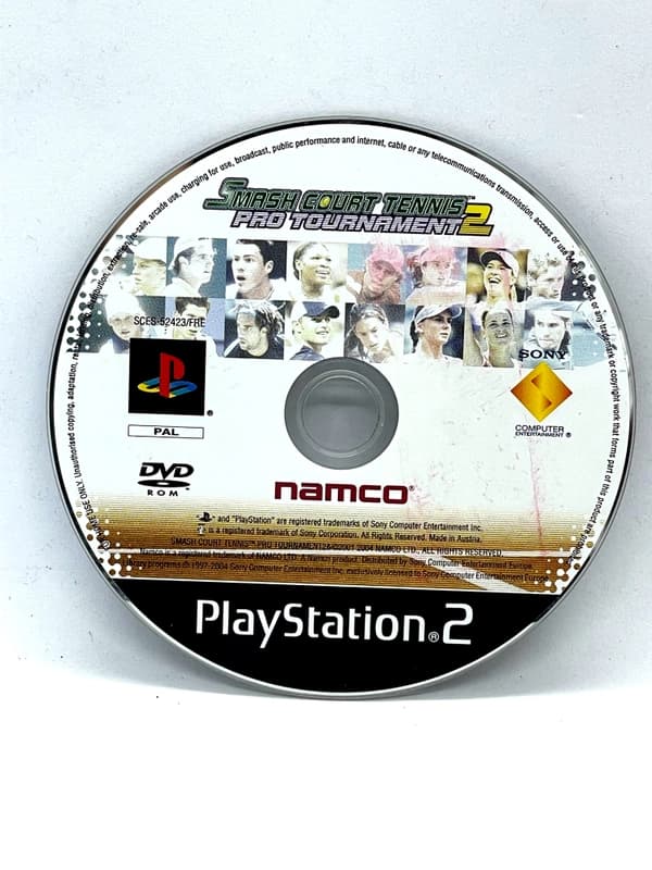Smash Court Tennis Pro Tournament 2 PS2 (game only)