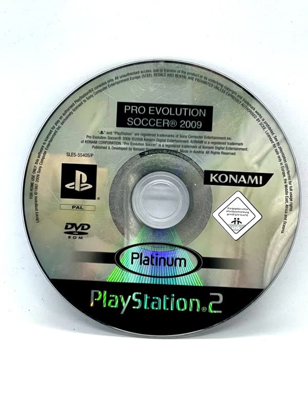 Pro Evolution Soccer 2009 PS2 (game only)
