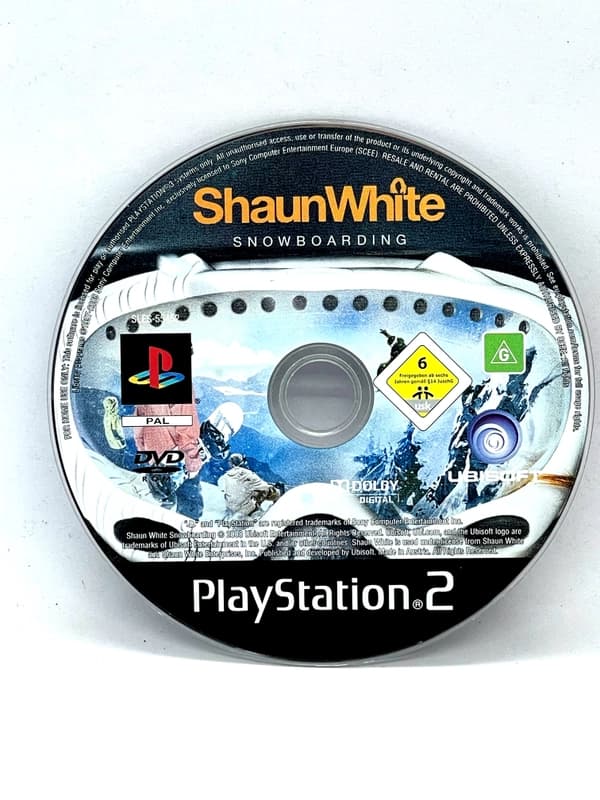 Shaun White Snowboarding PS2 (sama gra)