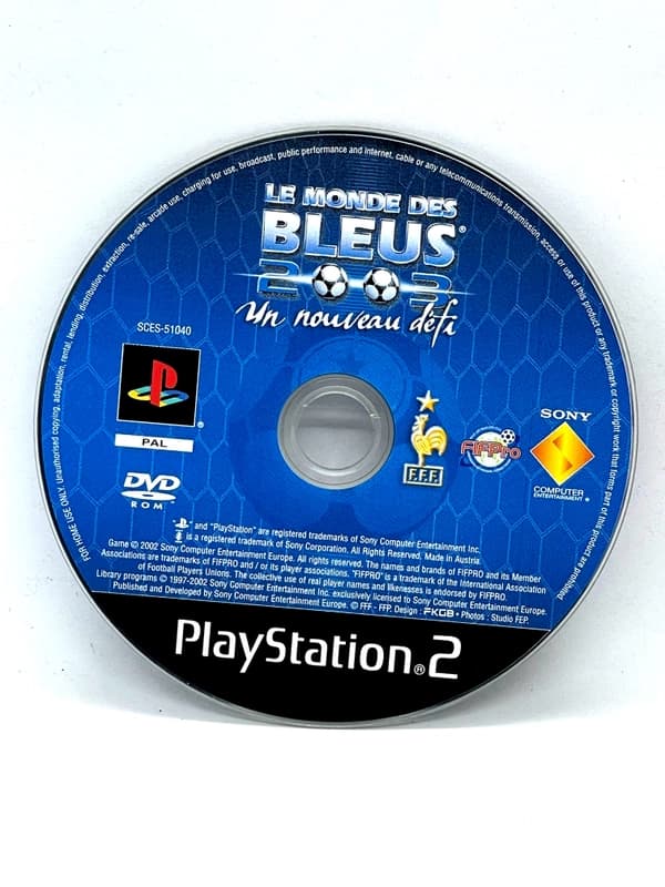 Monde des Bleus 2003 PS2 (game only)
