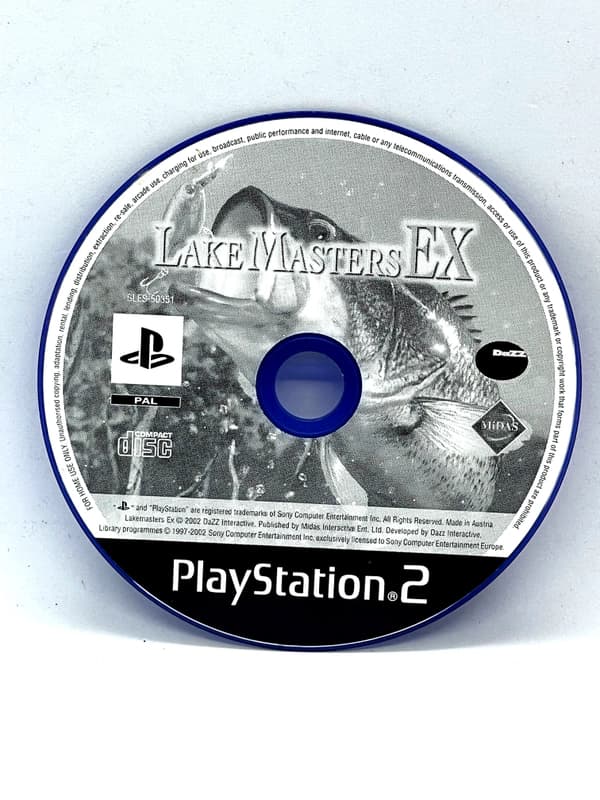 Lake Masters EX PS2 (game only)