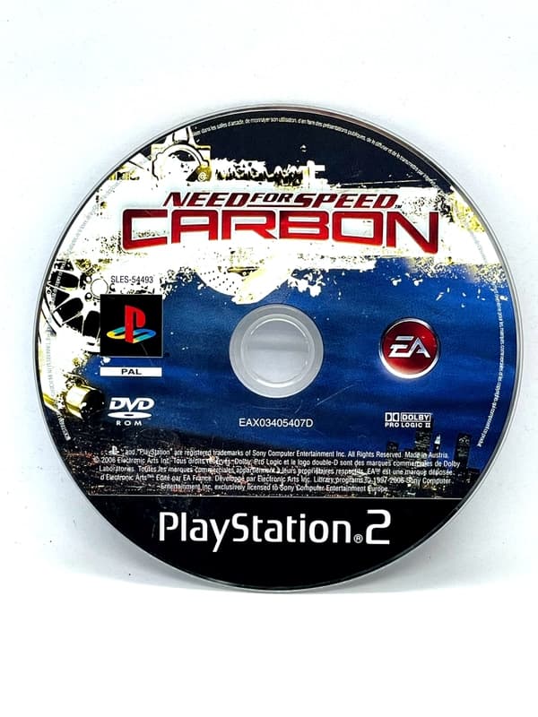 Need for Carbon PS2 (game only)