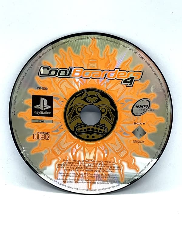 Cool Boarders 4 PS1 PSX (game only)
