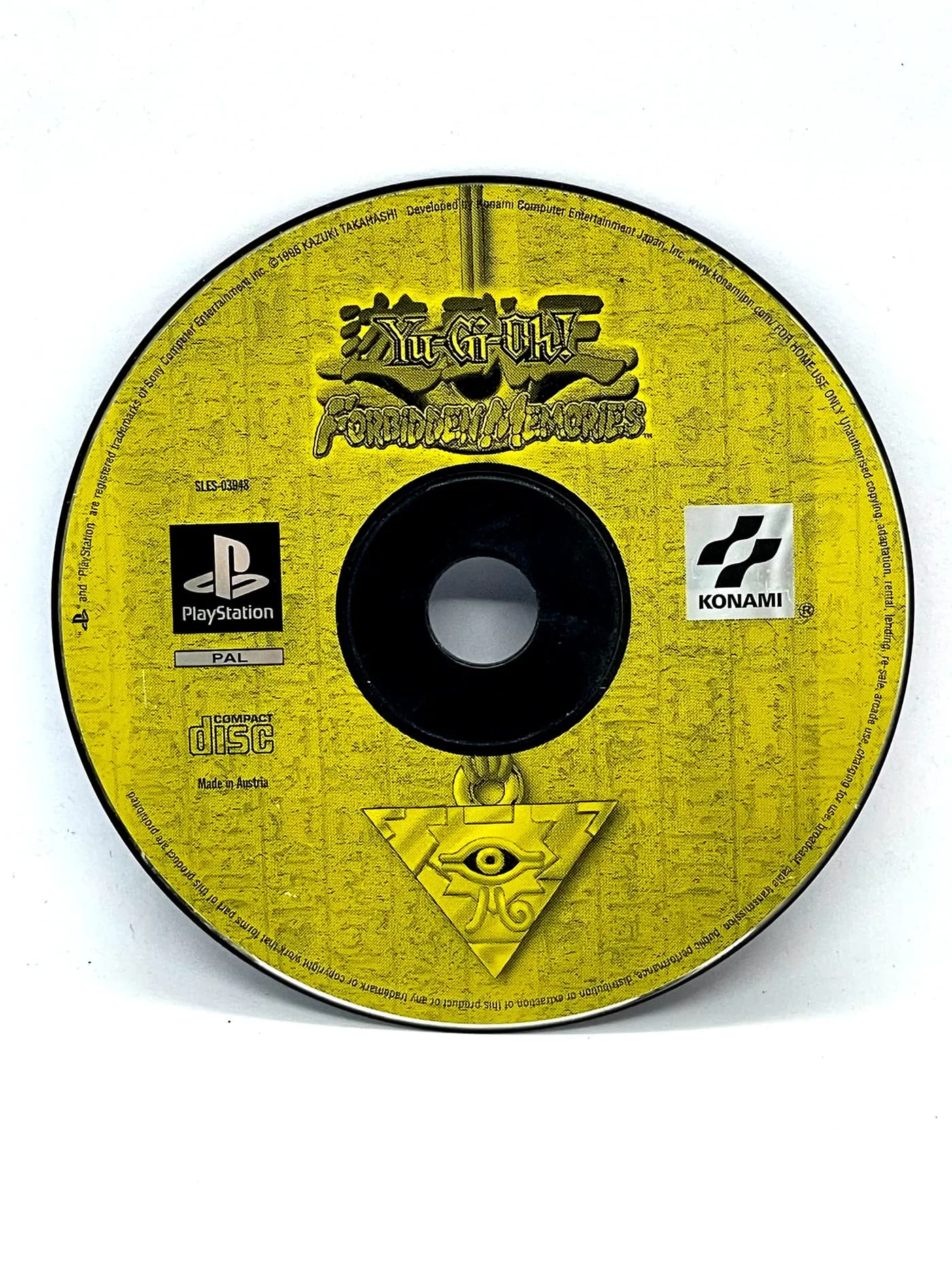 Yu-Gi-Oh! Forbidden Memories PS1 PSX (game only)
