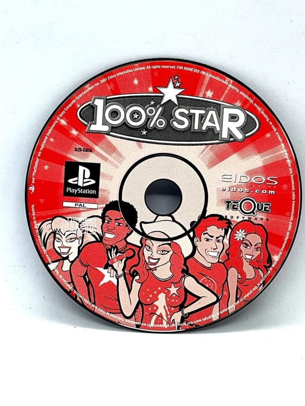 100% Star PS1 PSX (game only)